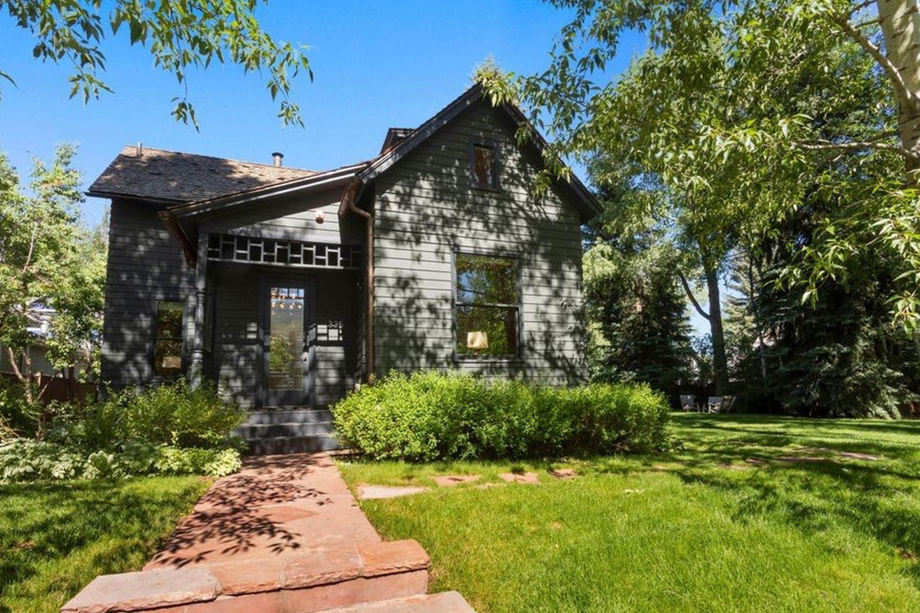 Single Family Homes for Sale at Best Address in Aspen's West End 335 Lake Ave. and 640 N Third Street Aspen, Colorado 81611 United States