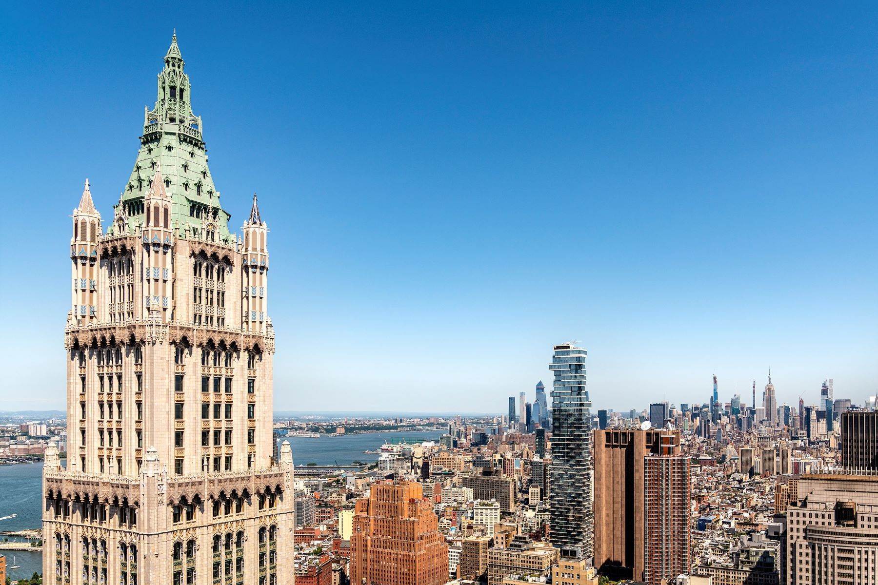 Condominiums for Sale at The Woolworth Tower Residences 2 Park Place, 49 Fl Pennacle PH New York, New York 10007 United States
